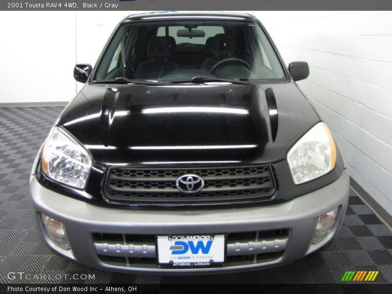 Black / Gray 2001 Toyota RAV4 4WD