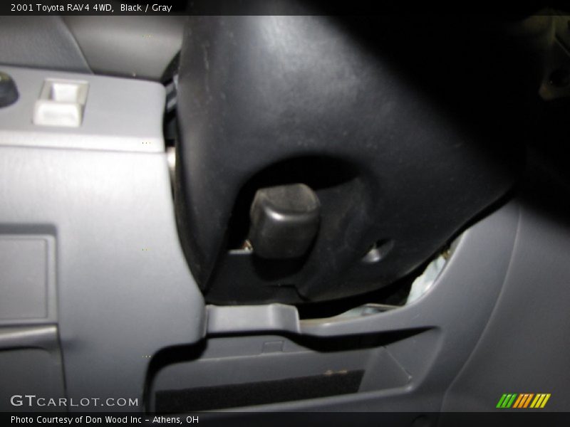 Black / Gray 2001 Toyota RAV4 4WD