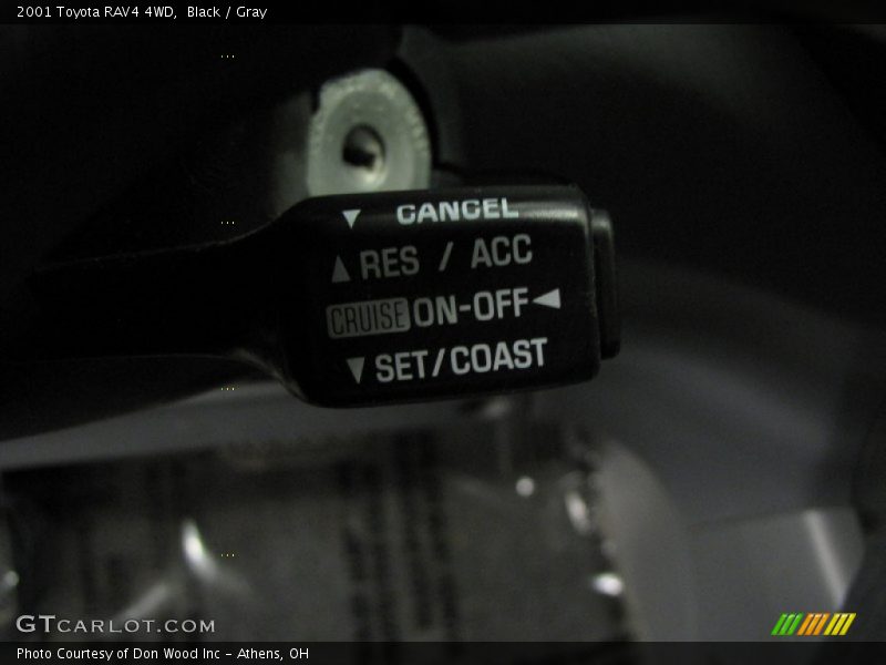 Black / Gray 2001 Toyota RAV4 4WD