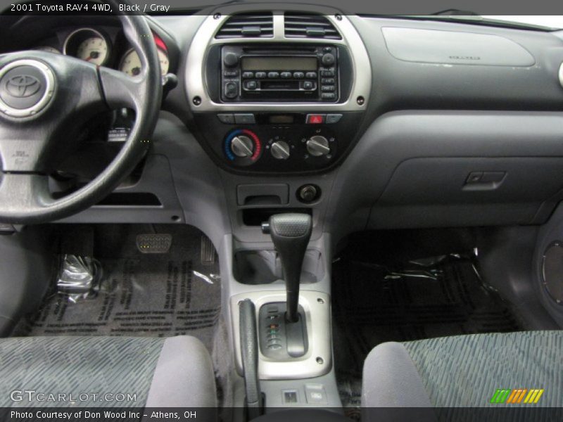 Black / Gray 2001 Toyota RAV4 4WD