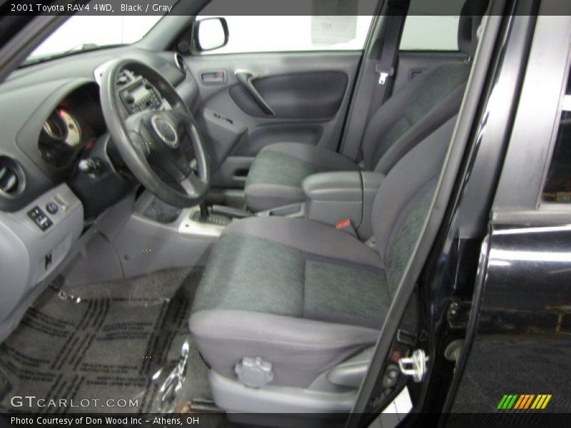Black / Gray 2001 Toyota RAV4 4WD