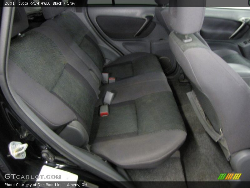 Black / Gray 2001 Toyota RAV4 4WD