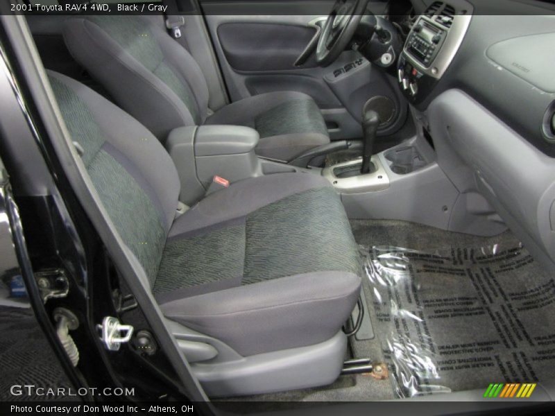 Black / Gray 2001 Toyota RAV4 4WD
