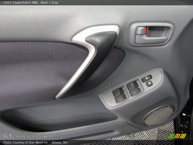 Black / Gray 2001 Toyota RAV4 4WD