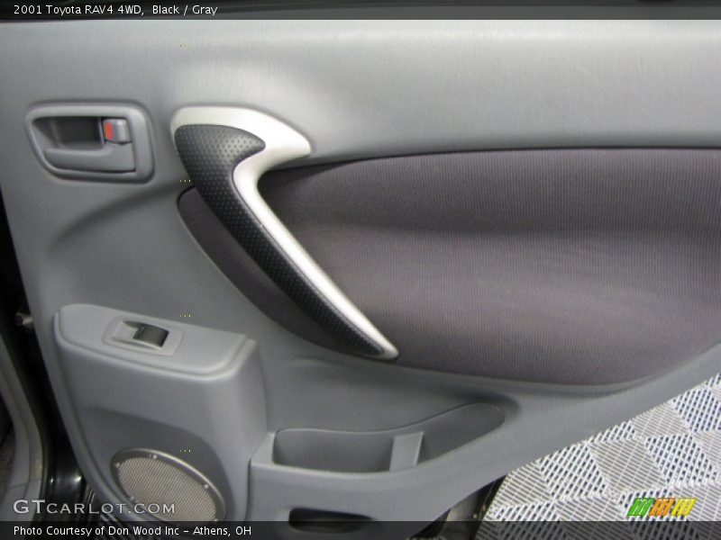 Black / Gray 2001 Toyota RAV4 4WD