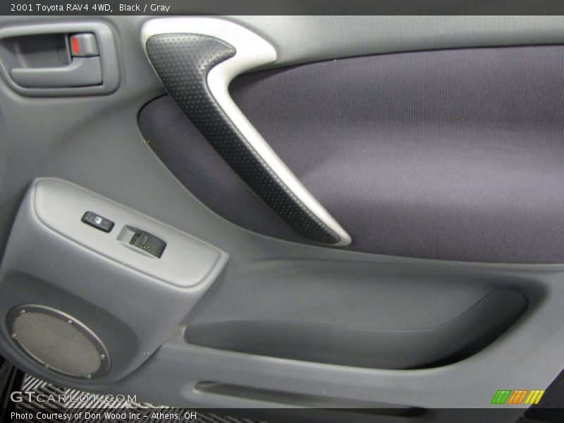 Black / Gray 2001 Toyota RAV4 4WD