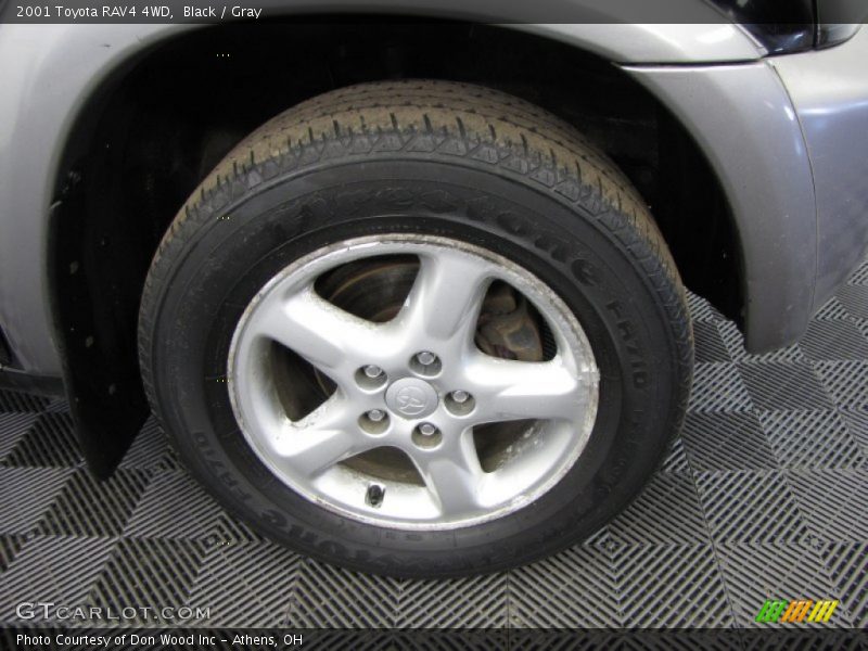 Black / Gray 2001 Toyota RAV4 4WD