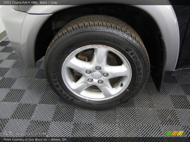 Black / Gray 2001 Toyota RAV4 4WD