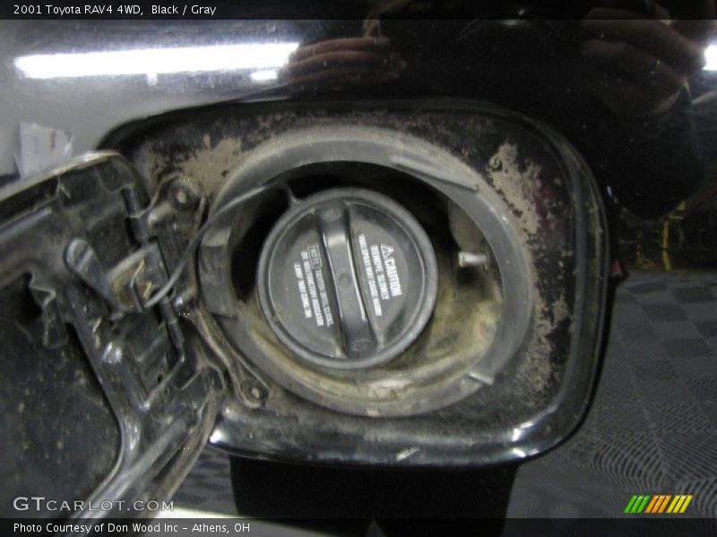Black / Gray 2001 Toyota RAV4 4WD