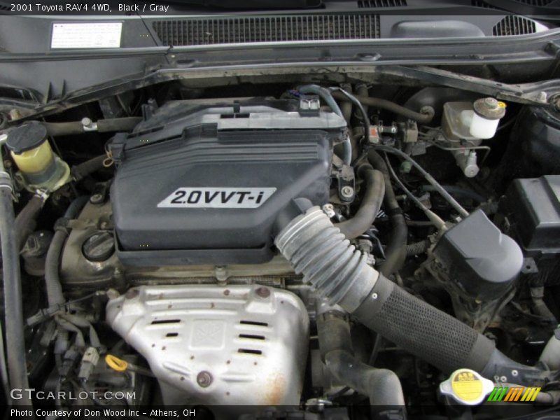 Black / Gray 2001 Toyota RAV4 4WD