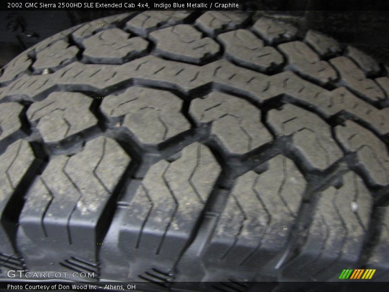 Indigo Blue Metallic / Graphite 2002 GMC Sierra 2500HD SLE Extended Cab 4x4