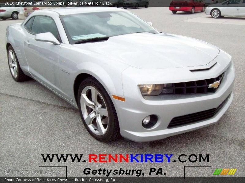 Silver Ice Metallic / Black 2010 Chevrolet Camaro SS Coupe