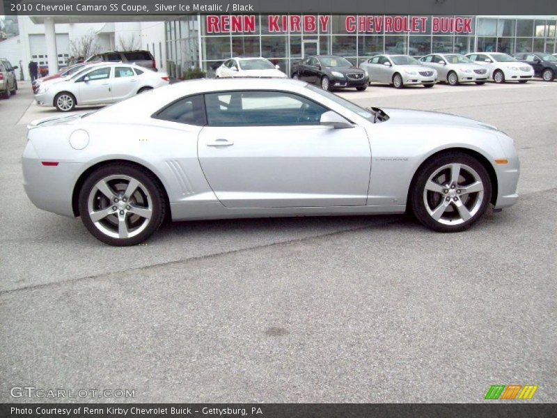 Silver Ice Metallic / Black 2010 Chevrolet Camaro SS Coupe
