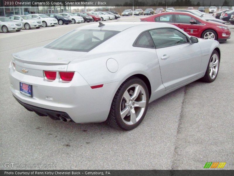 Silver Ice Metallic / Black 2010 Chevrolet Camaro SS Coupe