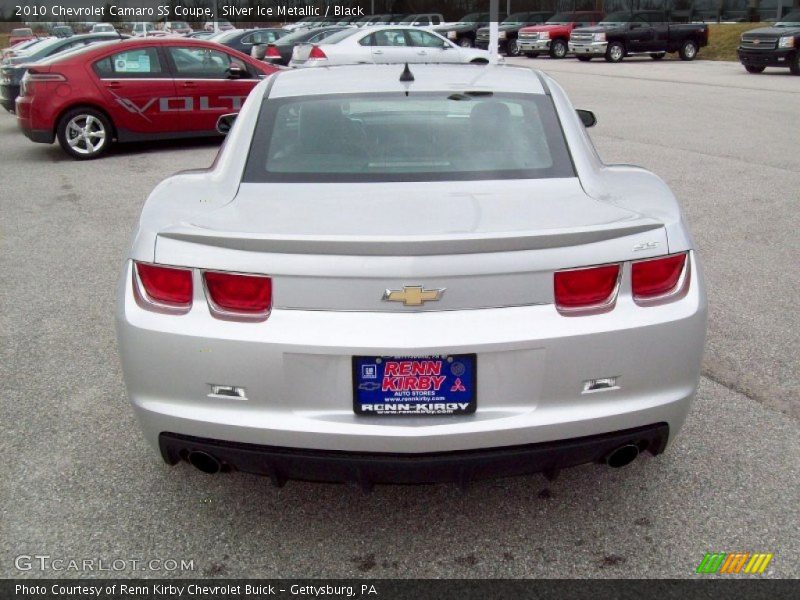 Silver Ice Metallic / Black 2010 Chevrolet Camaro SS Coupe