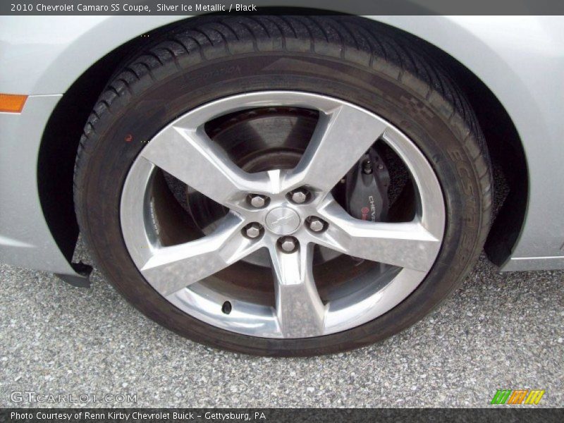 Silver Ice Metallic / Black 2010 Chevrolet Camaro SS Coupe