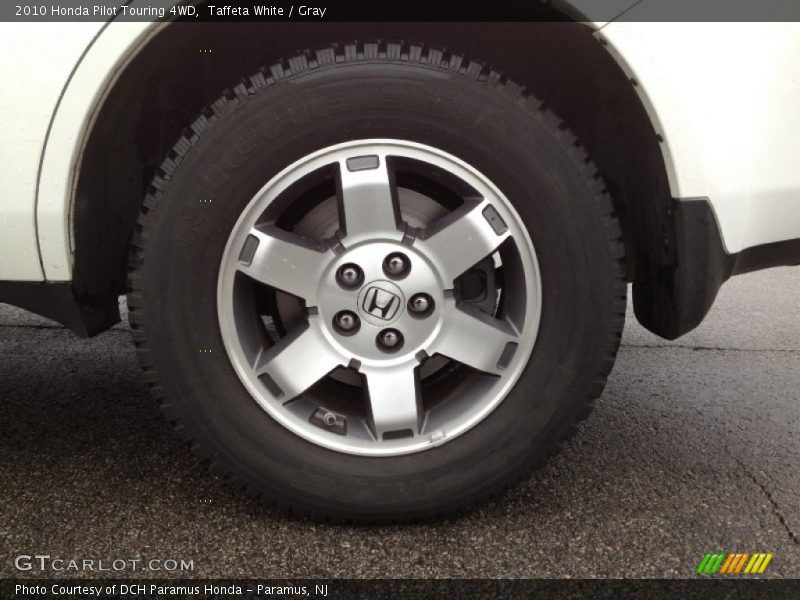 Taffeta White / Gray 2010 Honda Pilot Touring 4WD