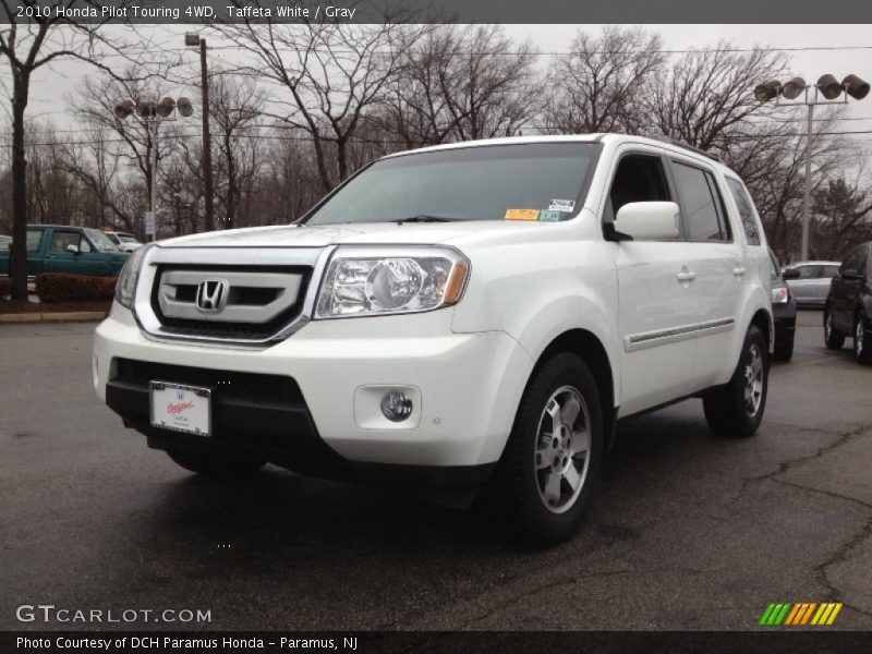 Taffeta White / Gray 2010 Honda Pilot Touring 4WD