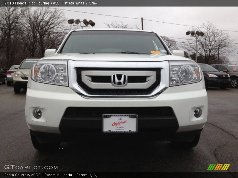 Taffeta White / Gray 2010 Honda Pilot Touring 4WD