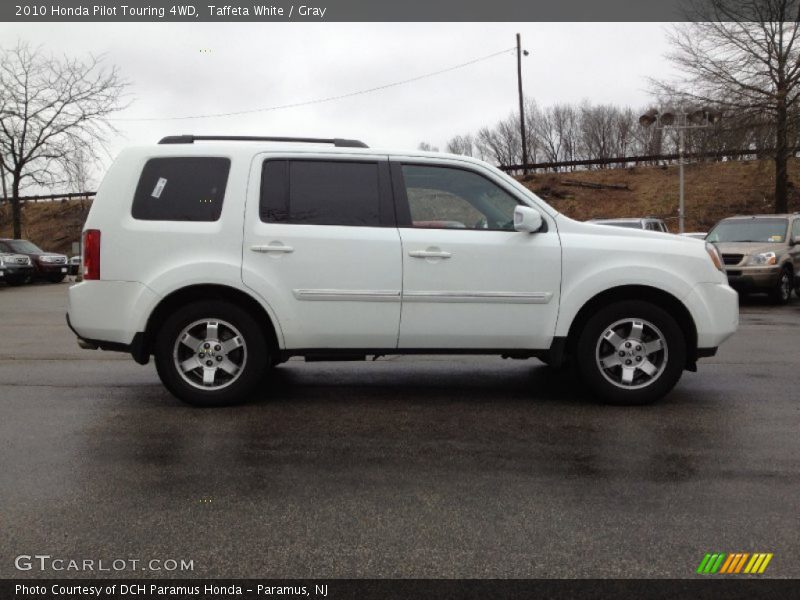 Taffeta White / Gray 2010 Honda Pilot Touring 4WD