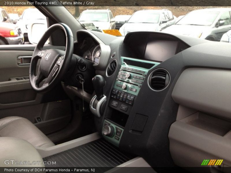 Taffeta White / Gray 2010 Honda Pilot Touring 4WD
