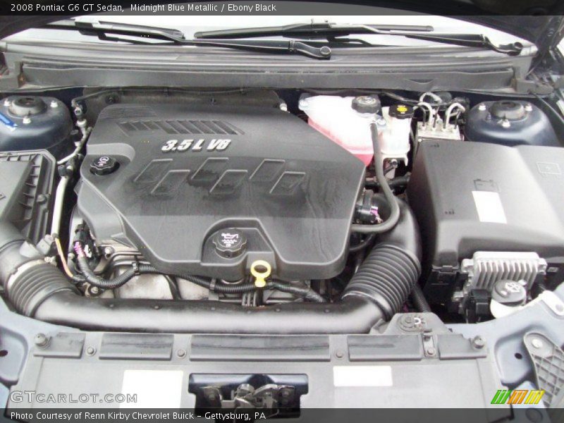 Midnight Blue Metallic / Ebony Black 2008 Pontiac G6 GT Sedan