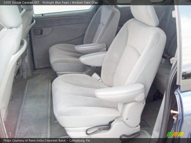 Midnight Blue Pearl / Medium Slate Gray 2005 Dodge Caravan SXT