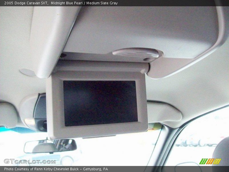 Midnight Blue Pearl / Medium Slate Gray 2005 Dodge Caravan SXT