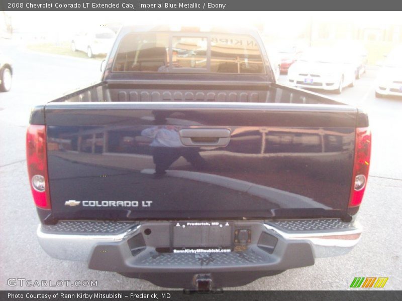 Imperial Blue Metallic / Ebony 2008 Chevrolet Colorado LT Extended Cab