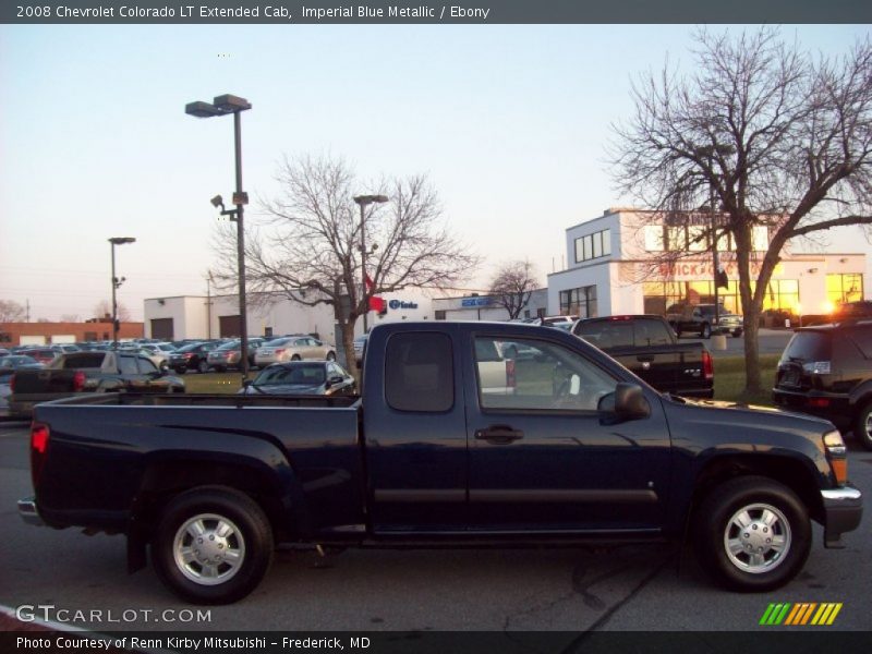 Imperial Blue Metallic / Ebony 2008 Chevrolet Colorado LT Extended Cab