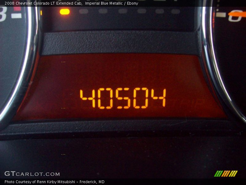 Imperial Blue Metallic / Ebony 2008 Chevrolet Colorado LT Extended Cab