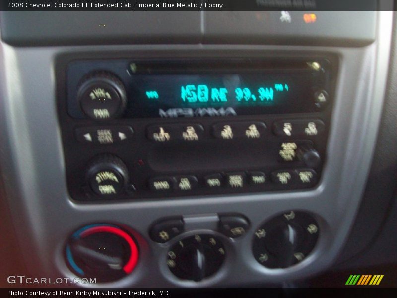 Imperial Blue Metallic / Ebony 2008 Chevrolet Colorado LT Extended Cab