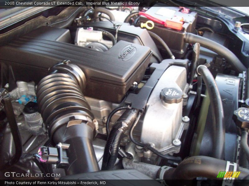 Imperial Blue Metallic / Ebony 2008 Chevrolet Colorado LT Extended Cab