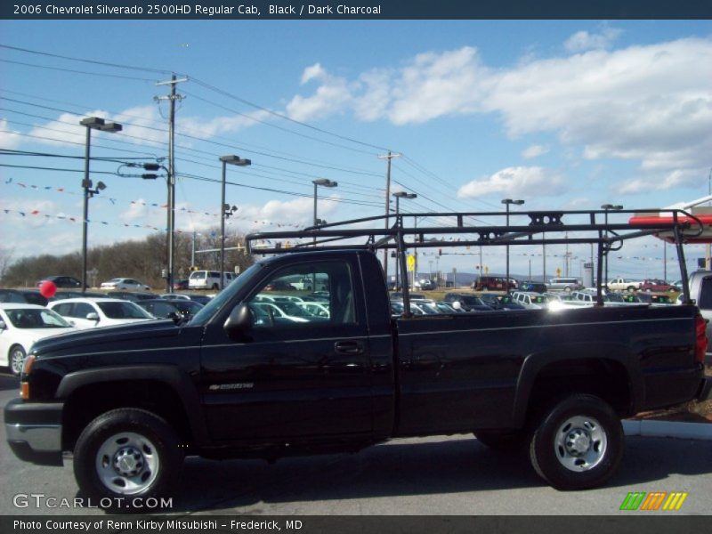 Black / Dark Charcoal 2006 Chevrolet Silverado 2500HD Regular Cab