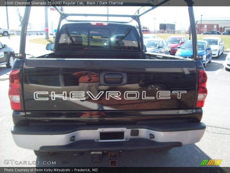 Black / Dark Charcoal 2006 Chevrolet Silverado 2500HD Regular Cab