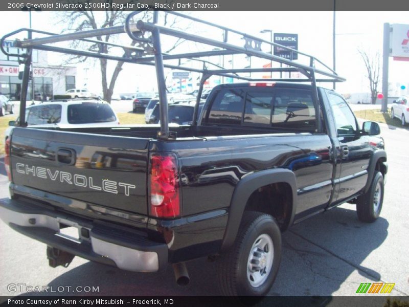 Black / Dark Charcoal 2006 Chevrolet Silverado 2500HD Regular Cab