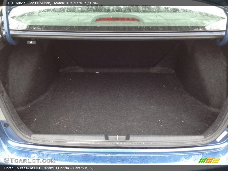 Atomic Blue Metallic / Gray 2011 Honda Civic LX Sedan
