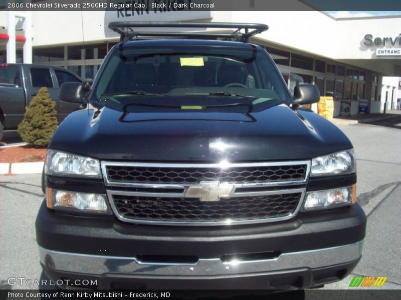 Black / Dark Charcoal 2006 Chevrolet Silverado 2500HD Regular Cab