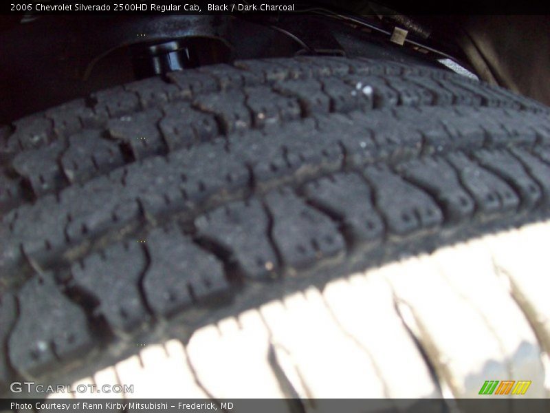 Black / Dark Charcoal 2006 Chevrolet Silverado 2500HD Regular Cab