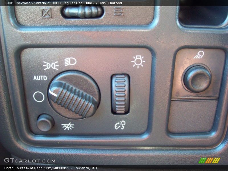 Black / Dark Charcoal 2006 Chevrolet Silverado 2500HD Regular Cab