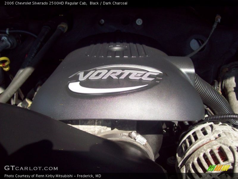 Black / Dark Charcoal 2006 Chevrolet Silverado 2500HD Regular Cab
