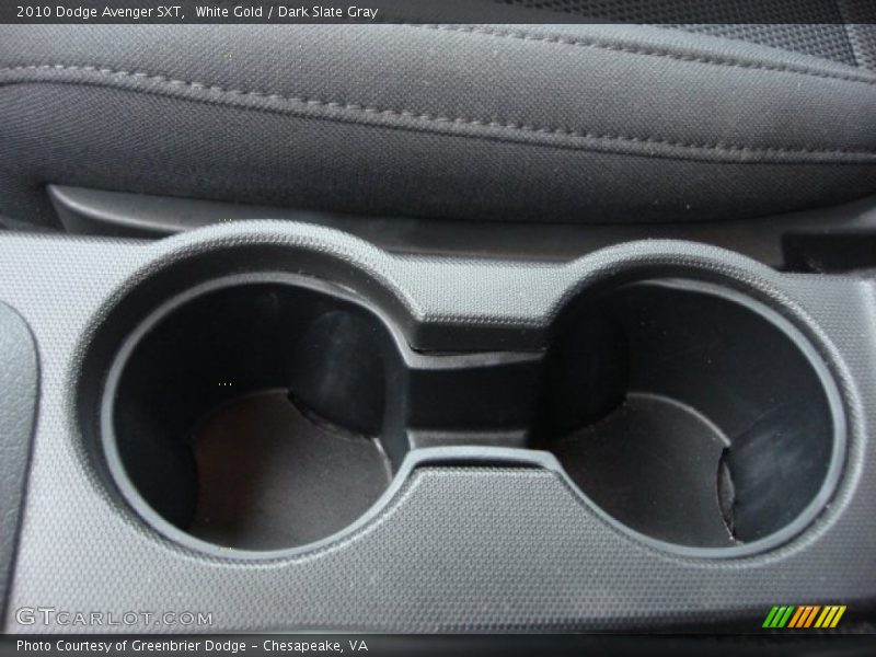 White Gold / Dark Slate Gray 2010 Dodge Avenger SXT