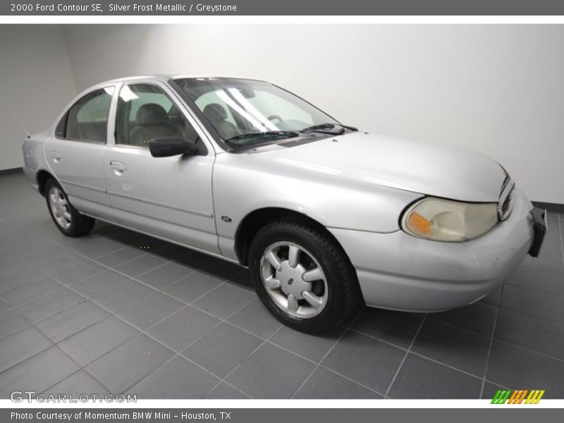 Silver Frost Metallic / Greystone 2000 Ford Contour SE