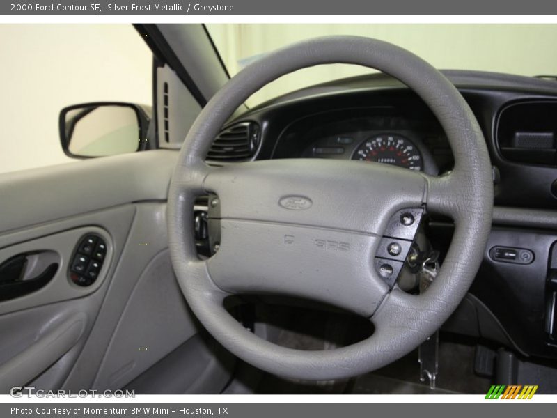 Silver Frost Metallic / Greystone 2000 Ford Contour SE