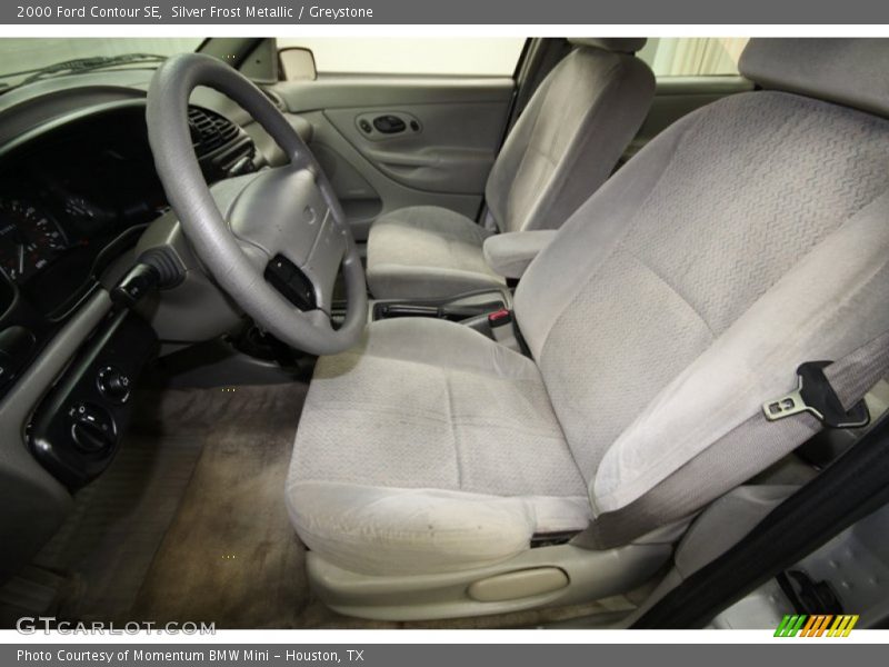 Silver Frost Metallic / Greystone 2000 Ford Contour SE