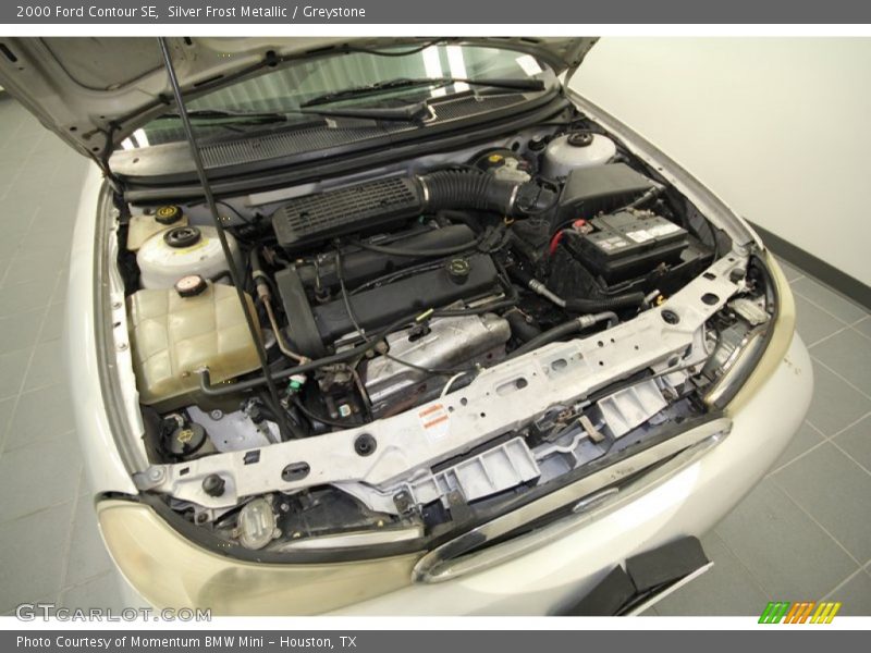 Silver Frost Metallic / Greystone 2000 Ford Contour SE