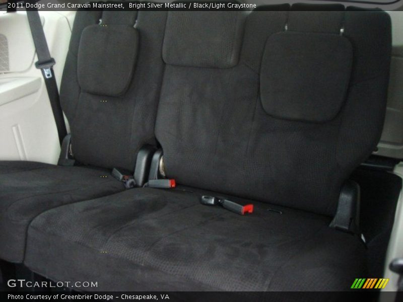 Bright Silver Metallic / Black/Light Graystone 2011 Dodge Grand Caravan Mainstreet