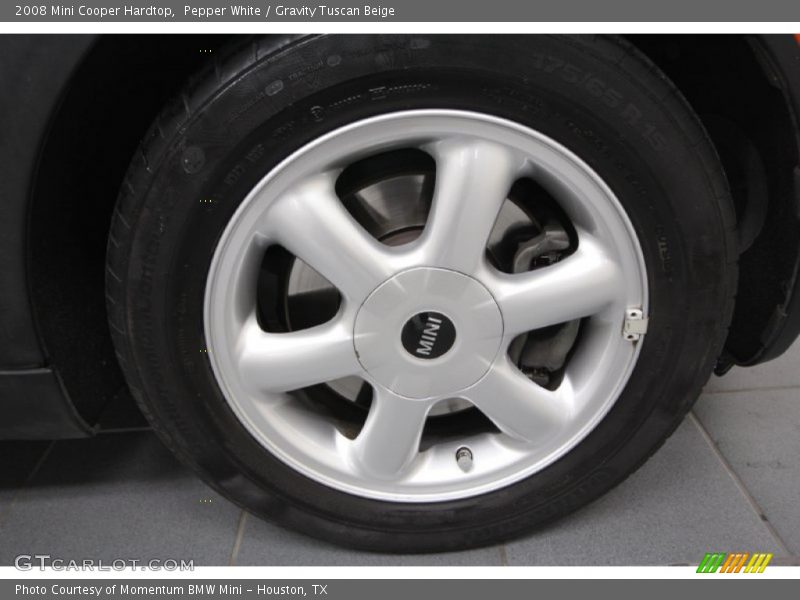 Pepper White / Gravity Tuscan Beige 2008 Mini Cooper Hardtop