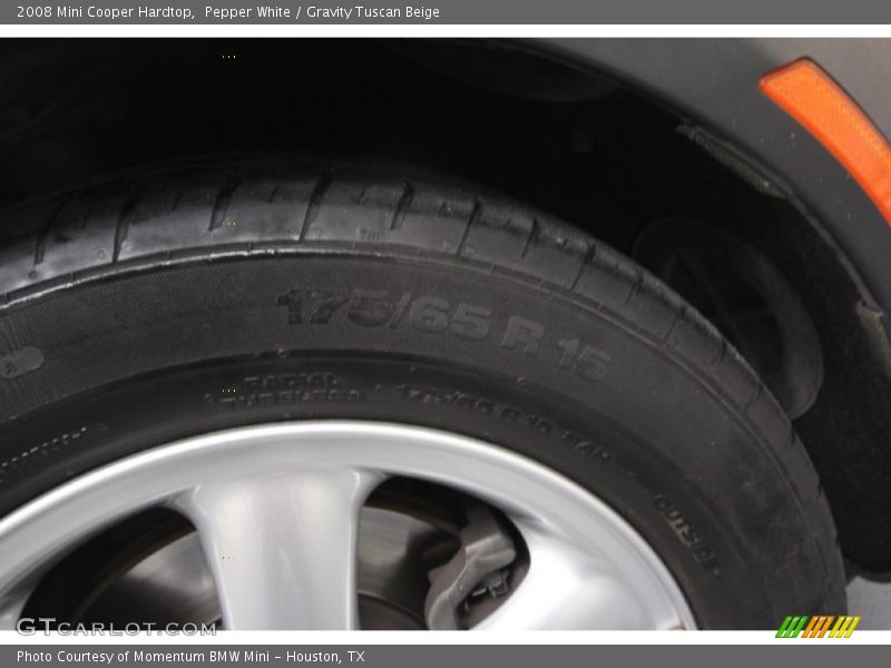 Pepper White / Gravity Tuscan Beige 2008 Mini Cooper Hardtop