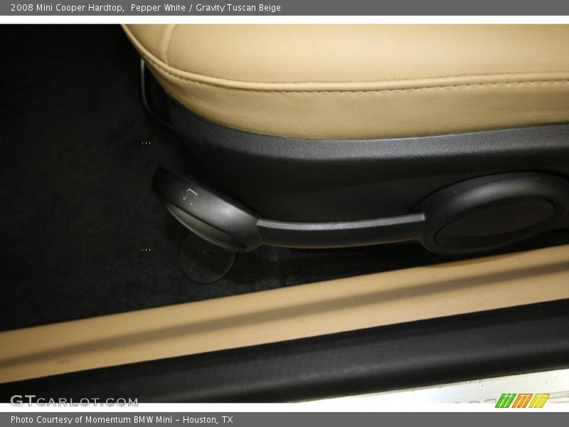 Pepper White / Gravity Tuscan Beige 2008 Mini Cooper Hardtop